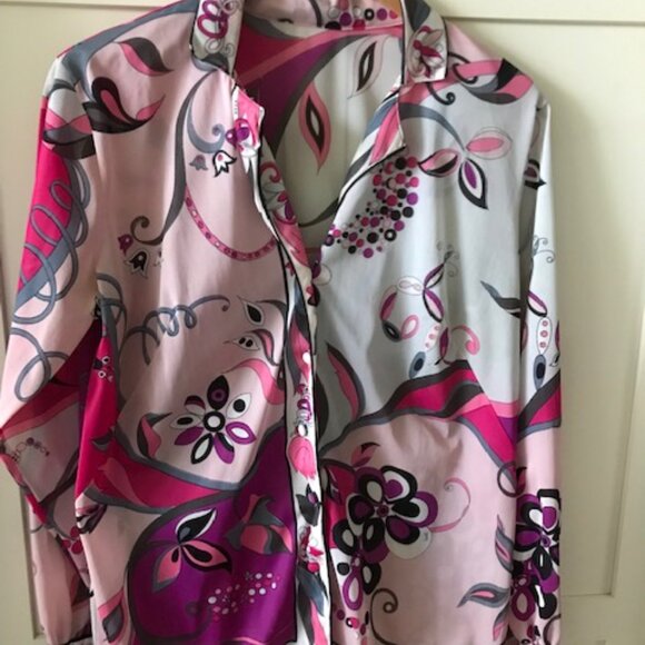 Emilio Pucci shirt/lounge wear for Formfit Rogers - Picture 3 of 3